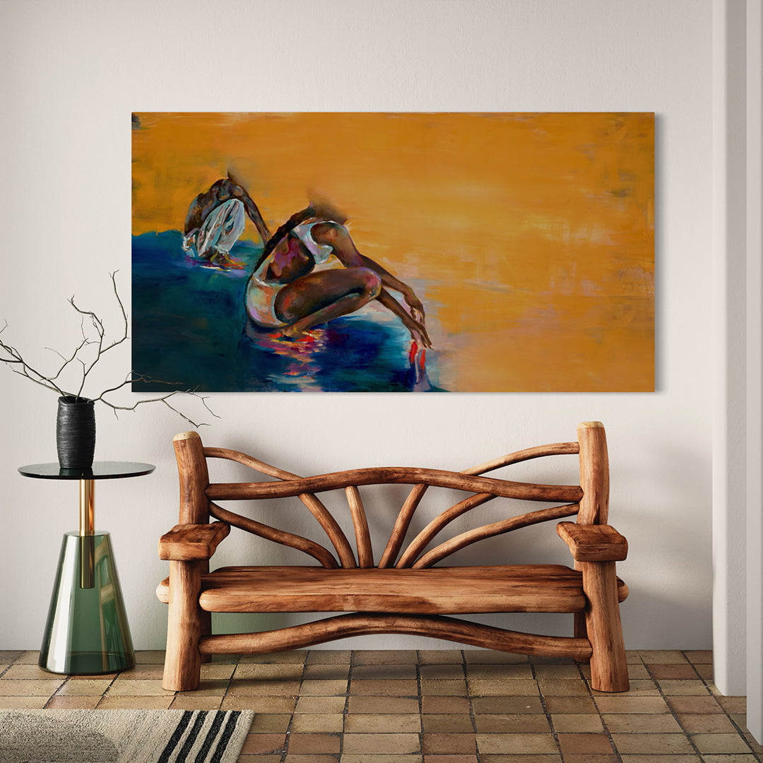 Come To The Water - Limited Summer Canvas Print